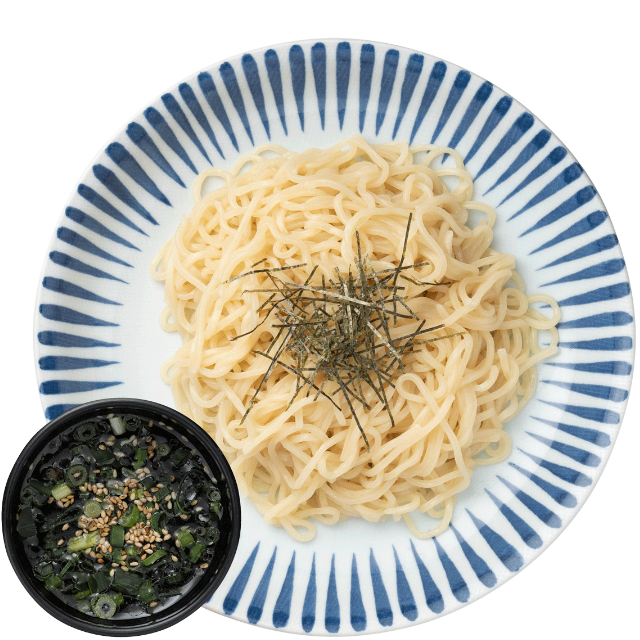 冷やしざるらーめん